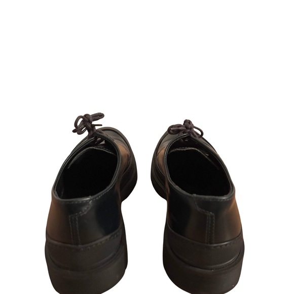 WANT Les Essentiels Forest Green Oxfords with Black Rubber Bottoms - Picture 5 of 9